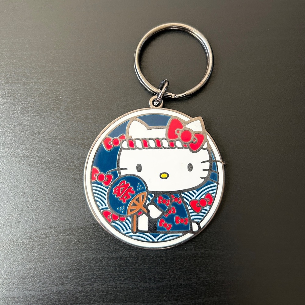 Sanrio Hello Kitty Omatsuri Festival Keyring Keychain